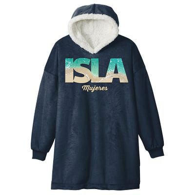 Isla Mujeres Mexico Beach Vibes Beaches Hooded Wearable Blanket