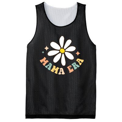 In My Mama Era Lover Groovy Retro Mom Mothers Day Mesh Reversible Basketball Jersey Tank