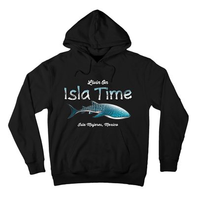 Isla Mujeres Mexico Island Near Cancun Whale Shark Hoodie