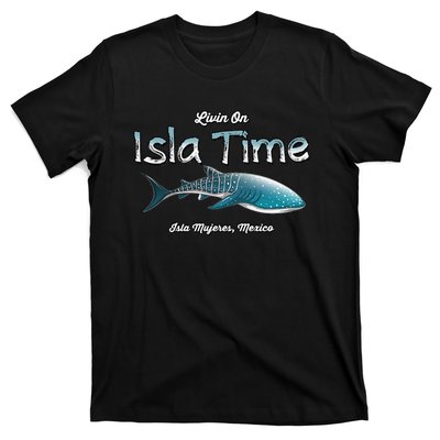 Isla Mujeres Mexico Island Near Cancun Whale Shark T-Shirt