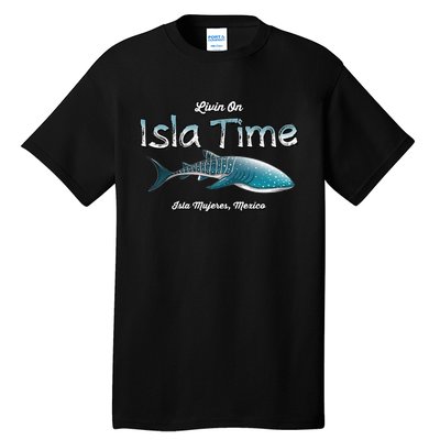 Isla Mujeres Mexico Island Near Cancun Whale Shark Tall T-Shirt