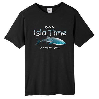 Isla Mujeres Mexico Island Near Cancun Whale Shark Tall Fusion ChromaSoft Performance T-Shirt