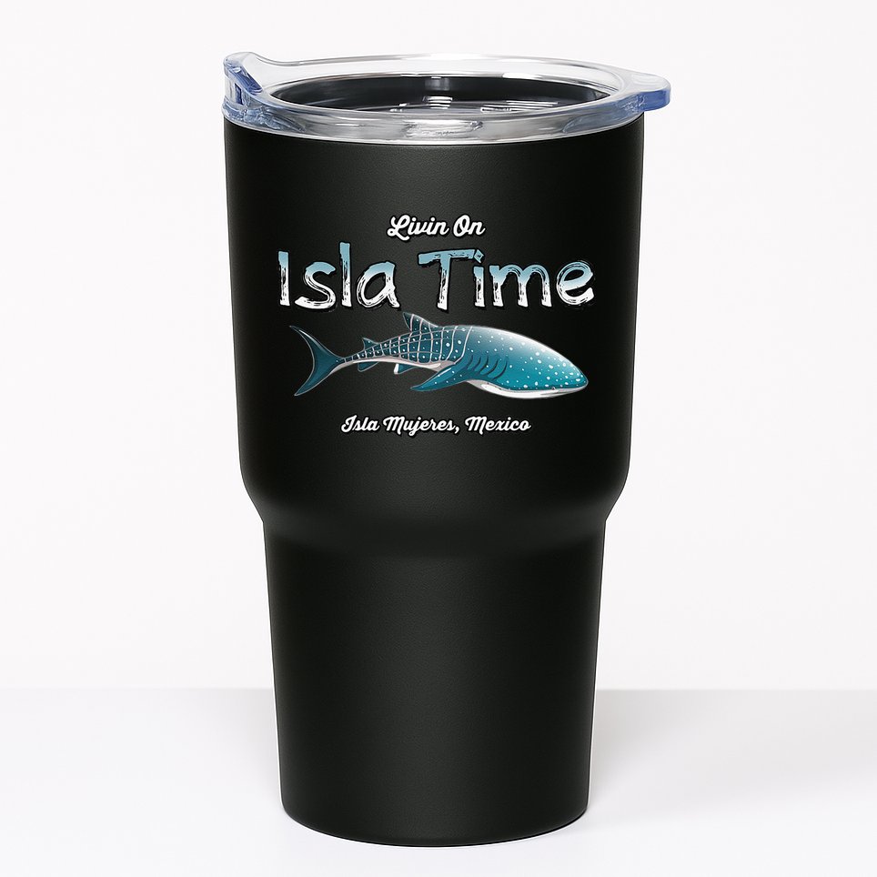 Isla Mujeres Mexico Island Near Cancun Whale Shark Tumbler