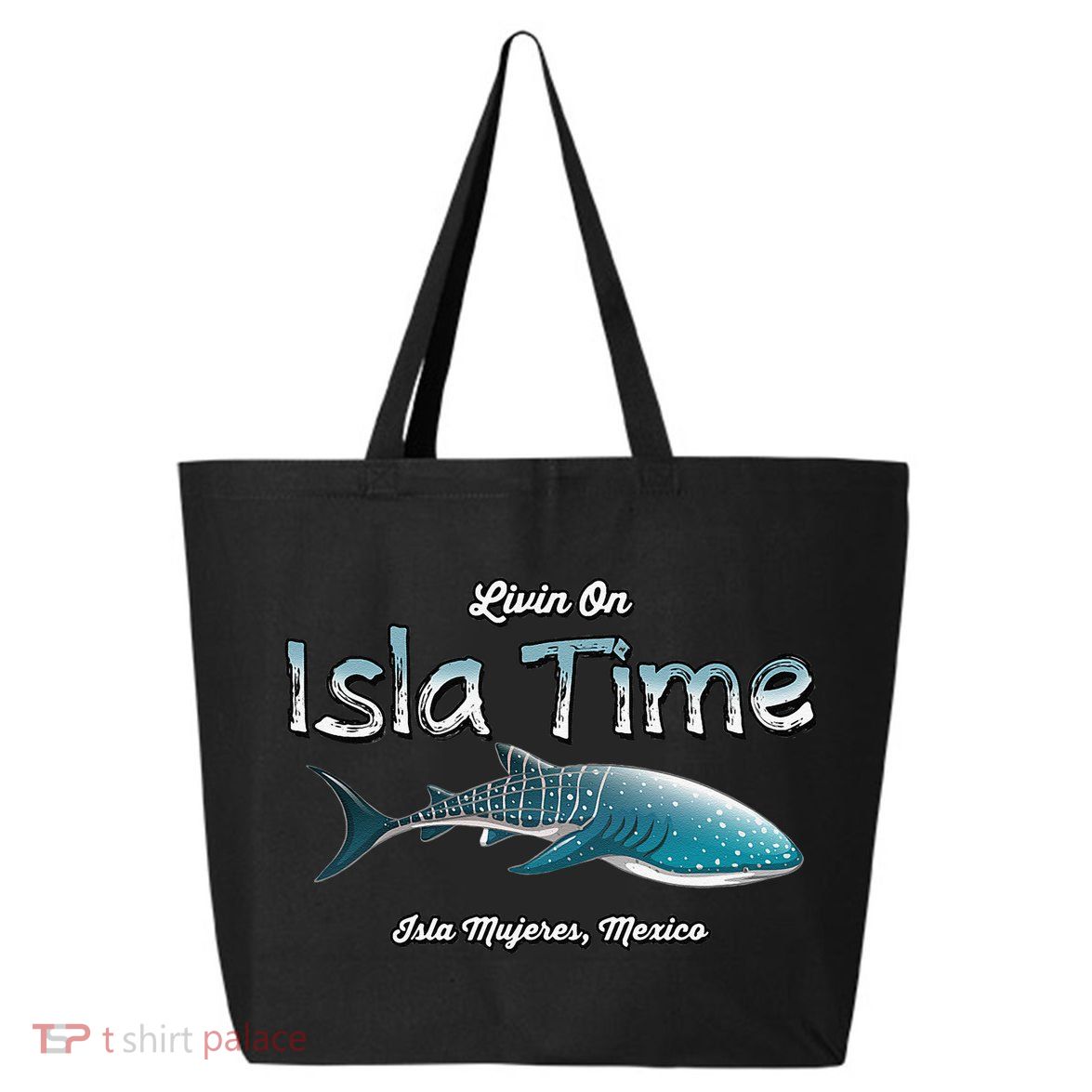 Isla Mujeres Mexico Island Near Cancun Whale Shark 25L Jumbo Tote
