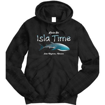 Isla Mujeres Mexico Island Near Cancun Whale Shark Tie Dye Hoodie