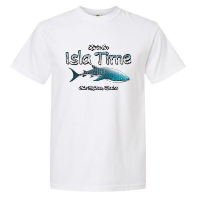 Isla Mujeres Mexico Island Near Cancun Whale Shark Garment-Dyed Heavyweight T-Shirt