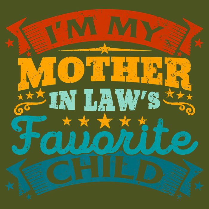 I'm My Mother In Laws Favorite Child Funny Parent Men Women Backpack