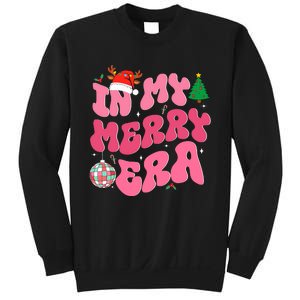 In My Merry Era Funny Merry Christmas Xmas Christmas Holiday Sweatshirt