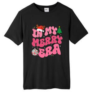 In My Merry Era Funny Merry Christmas Xmas Christmas Holiday Tall Fusion ChromaSoft Performance T-Shirt