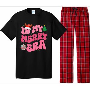 In My Merry Era Funny Merry Christmas Xmas Christmas Holiday Pajama Set