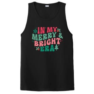 In My Merry And Bright Era Christmas Santa Xmas Groovy Retro PosiCharge Competitor Tank