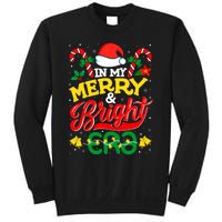 In My Merry And Bright Era Cute Christmas Santa Reindeer Sweatshirt