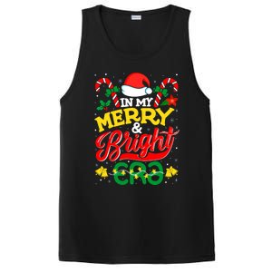 In My Merry And Bright Era Cute Christmas Santa Reindeer PosiCharge Competitor Tank