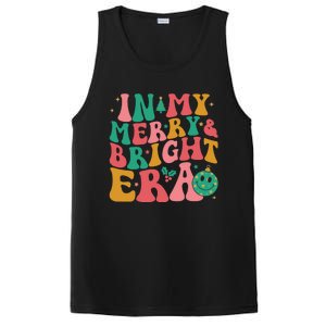 In My Merry And Bright Era Groovy Merry And Bright Christmas PosiCharge Competitor Tank