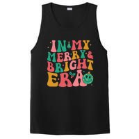 In My Merry And Bright Era Groovy Merry And Bright Christmas PosiCharge Competitor Tank