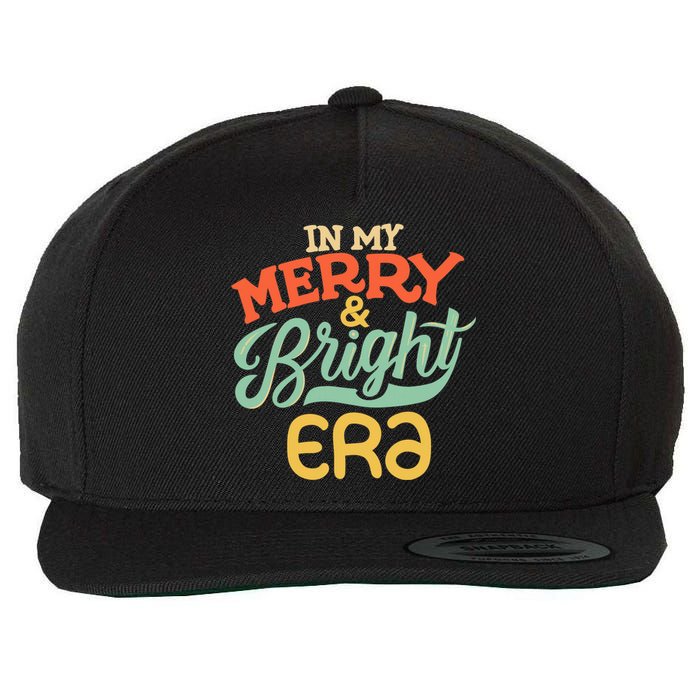 In My Merry And Bright Era Vintage Wool Snapback Cap