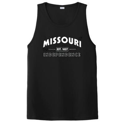 Independence Mo Missouri Pride Hometown Tourist Holidays PosiCharge Competitor Tank