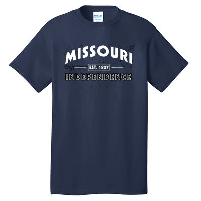 Independence Mo Missouri Pride Hometown Tourist Holidays Tall T-Shirt