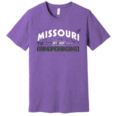 Independence Mo Missouri Pride Hometown Tourist Holidays Premium T-Shirt