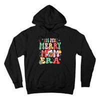 In My Merry Mom Era Groovy Christmas Family Matching Tall Hoodie