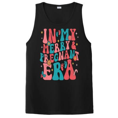 In My merry and Pregnant Era Pregnancy Pregnant Christmas PosiCharge Competitor Tank