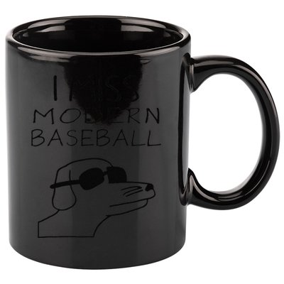 I Miss Modern Baseball Funny Dog Sport Lover 11oz C Handle Ceramic Mug