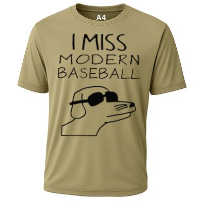I Miss Modern Baseball Funny Dog Sport Lover Cooling Performance Crew T-Shirt