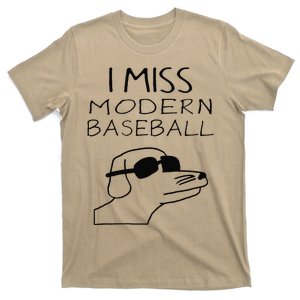 I Miss Modern Baseball Funny Dog Sport Lover T-Shirt