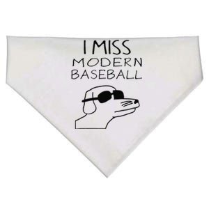 I Miss Modern Baseball Funny Dog Sport Lover USA-Made Doggie Bandana