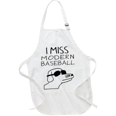 I Miss Modern Baseball Funny Dog Sport Lover Apron