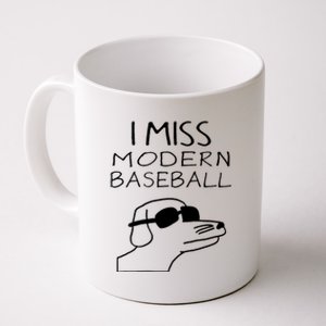 I Miss Modern Baseball Funny Dog Sport Lover Coffee Mug