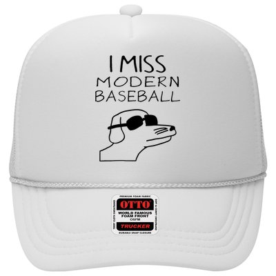 I Miss Modern Baseball Funny Dog Sport Lover Hat