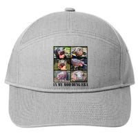 In My Moo Deng Era  Moo Deng Lover 7-Panel Snapback Hat
