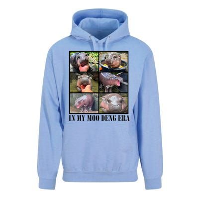 In My Moo Deng Era  Moo Deng Lover Unisex Surf Hoodie