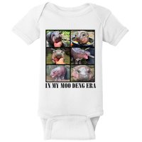 In My Moo Deng Era  Moo Deng Lover Baby Bodysuit