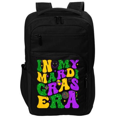 In My Mardi Gras Era Festival Retro Carnival Holiday Impact Tech Backpack