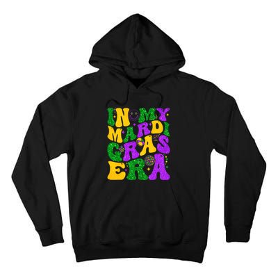 In My Mardi Gras Era Festival Retro Carnival Holiday Tall Hoodie