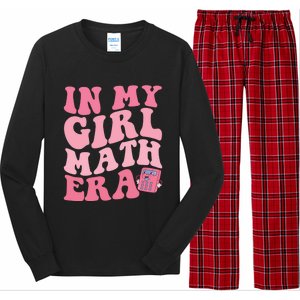 In My Math Era Cute Gift Long Sleeve Pajama Set