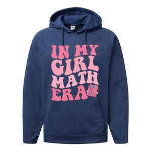 In My Math Era Cute Gift Performance Fleece Hoodie