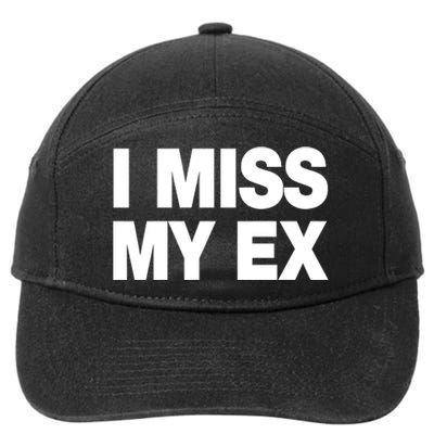 I Miss My Ex 7-Panel Snapback Hat