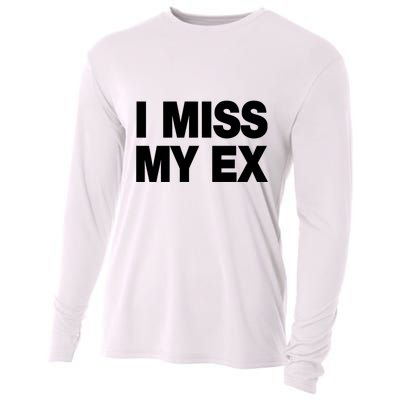 I Miss My Ex Cooling Performance Long Sleeve Crew