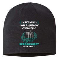 In My Mind Creating Spreadsheet Accountant Spreadsheet Sustainable Beanie