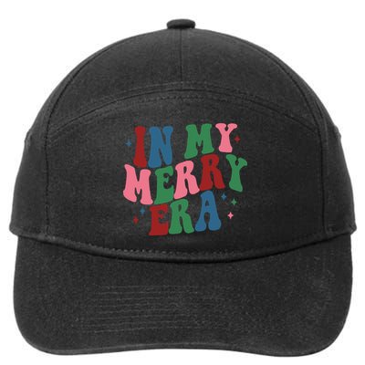 In My Merry Era Christmas Holiday 7-Panel Snapback Hat
