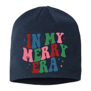 In My Merry Era Christmas Holiday Sustainable Beanie