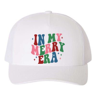 In My Merry Era Christmas Holiday Yupoong Adult 5-Panel Trucker Hat