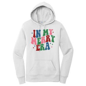 In My Merry Era Christmas Holiday Women's Pullover Hoodie