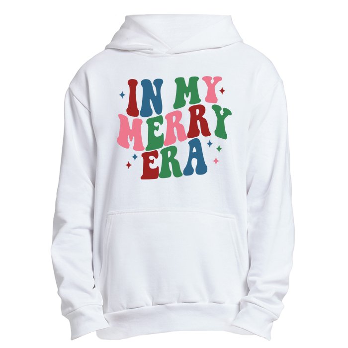 In My Merry Era Christmas Holiday Urban Pullover Hoodie