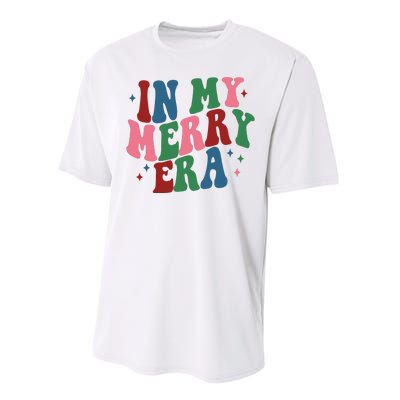 In My Merry Era Christmas Holiday Performance Sprint T-Shirt