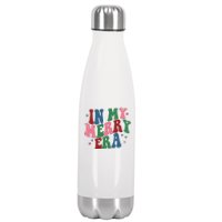 In My Merry Era Christmas Holiday Stainless Steel Insulated Water Bottle