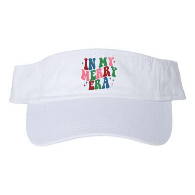 In My Merry Era Christmas Holiday Valucap Bio-Washed Visor